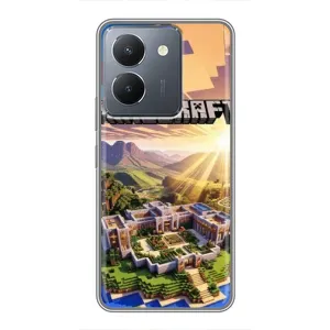 Чехол майнкрафт для VIVO Y36 (MINECRAFT)
