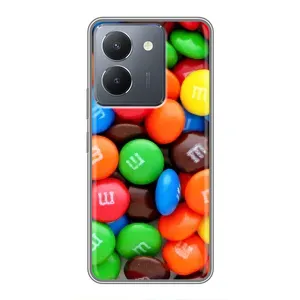 Чохол з зображенням смачної їжі для VIVO Y36 (Різнокольорові M&M'S)