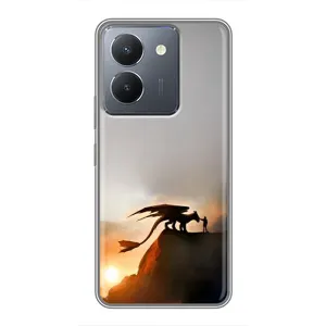 Чехол дракон Беззубик для VIVO Y36 (Мультиик Беззубик)