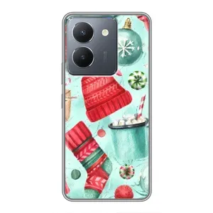 Чехол Санта Клаус для VIVO Y36 (Одежда)