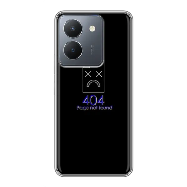 Чехол с рисунком «Ошибка 404» для Vivo Y36 Чехол с рисунком «Ошибка 404» для Vivo Y36