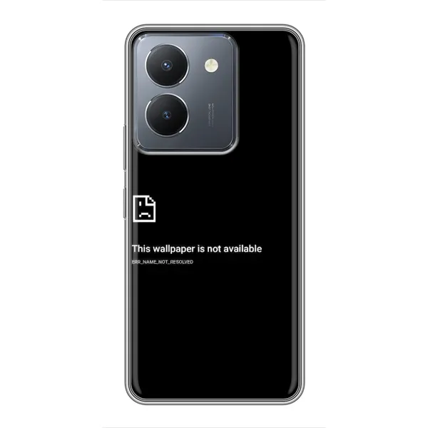 Чехол с рисунком «Ошибка» для Vivo Y36 Чехол с рисунком «Ошибка» для Vivo Y36