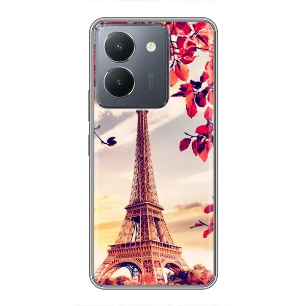 Чехол с рисунком «Paris photo» для Vivo Y36 Чехол с рисунком «Paris photo» для Vivo Y36