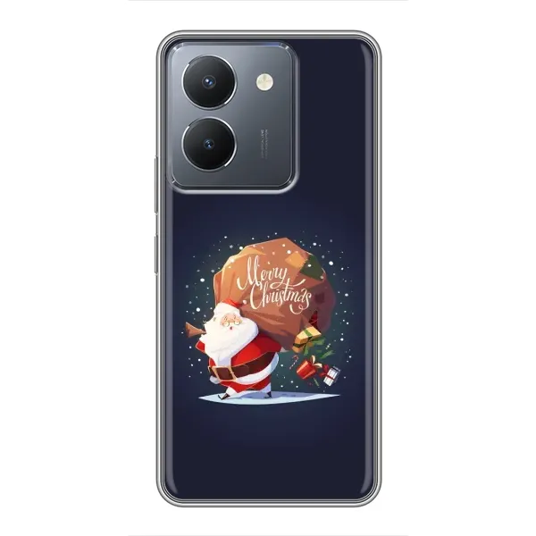 Чехол с рисунком «Подарки от Санты» для Vivo Y36