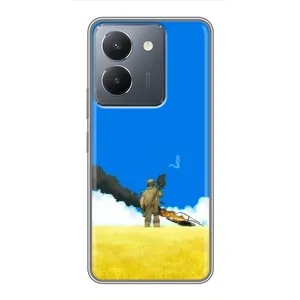 Чехлы на военную тематику для VIVO Y36 (Попадание)