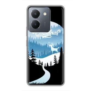 Силиконовый бампер на рождество для VIVO Y36 (Рождественский Олень)