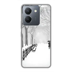 Чехлы на Новый Год VIVO Y36 (Снегом замело)