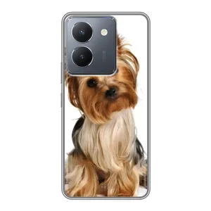 Чехол (ТПУ) Милые собачки для VIVO Y36 (Собака Терьер)