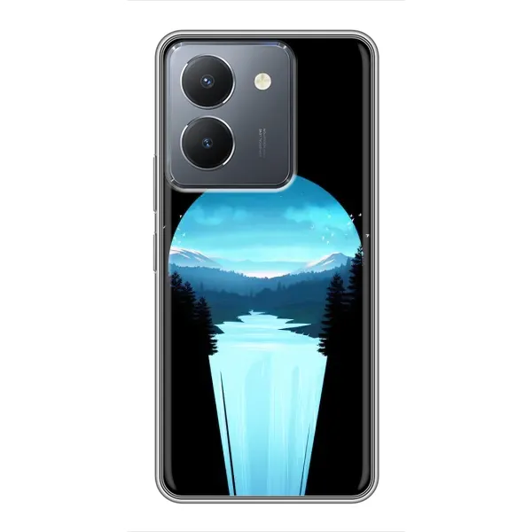 Чехол с рисунком «Синий Водопад» для Vivo Y36 Чехол с рисунком «Синий Водопад» для Vivo Y36