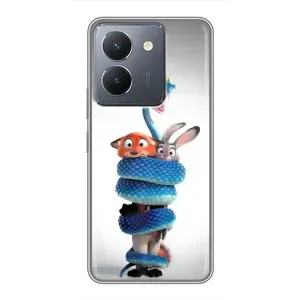 Силиконовый чехол с принтом Зоотрополіс для VIVO Y36 (Змея Зоо)