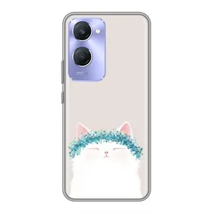 Чохол на тематику: Коти для Vivo Y36c (Білий котик)
