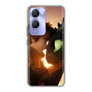 Чехол дракон Беззубик для Vivo Y36c (Беззубик и Иккинг)