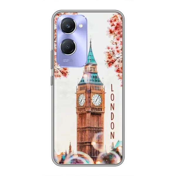 Чехол с рисунком «Часы Лондон» для Vivo Y36c Чехол с рисунком «Часы Лондон» для Vivo Y36c