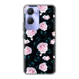 Чохли з принтом Троянд для Vivo Y36c (Чайні троянди)