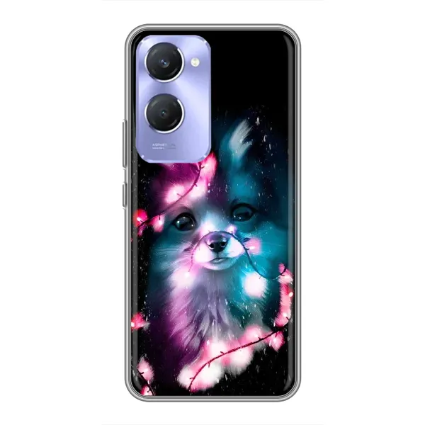 Чехол с рисунком «Черная Лиса» для Vivo Y36c Чехол с рисунком «Черная Лиса» для Vivo Y36c