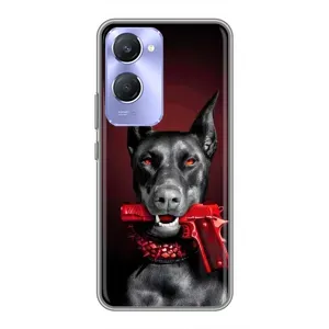 Чохол ДОБЕРМАН для Vivo Y36c (Доберман злий)