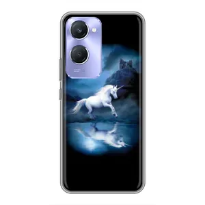 Чехол Unicorn на Vivo Y36c (Единорог)