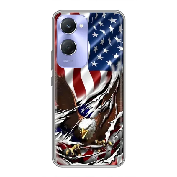 Чехол с рисунком «Флаг USA» для Vivo Y36c Чехол с рисунком «Флаг USA» для Vivo Y36c