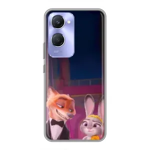 Силіконовий чохол з принтом Зоотрополіс для Vivo Y36c (Головні герої)