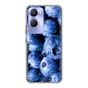 Чехол с изображением вкусной еды для Vivo Y36c (Голубика)