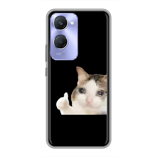 Чехол с рисунком «Кот в слезах» для Vivo Y36c Чехол с рисунком «Кот в слезах» для Vivo Y36c