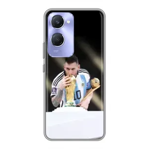 Чехлы Лео Месси Аргентина для Vivo Y36c (Кубок Мира)