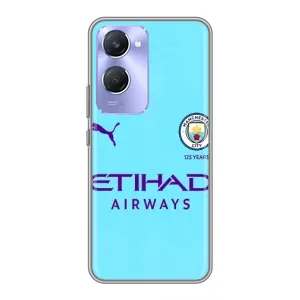Силиконовые Чехлы принт Футбол на Vivo Y36c (Man City)