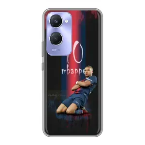 Чехол (TPU) с Футболистом на Vivo Y36c (MBAPPE 10)