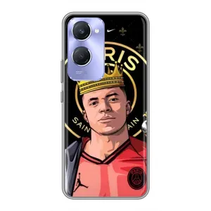 Чехол (TPU) с Футболистом на Vivo Y36c (Mbappe King)