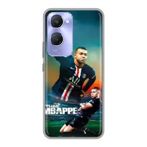 Чехол (TPU) с Футболистом на Vivo Y36c (MBAPPE)
