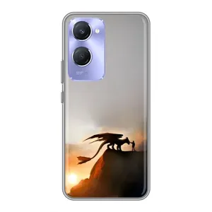 Чехол дракон Беззубик для Vivo Y36c (Мультиик Беззубик)