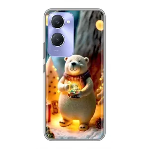 Чехлы на Новый Год Vivo Y36c (Новогодний ведмеженок)