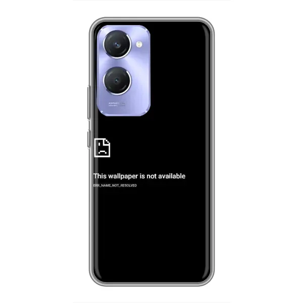 Чехол с рисунком «Ошибка» для Vivo Y36c Чехол с рисунком «Ошибка» для Vivo Y36c