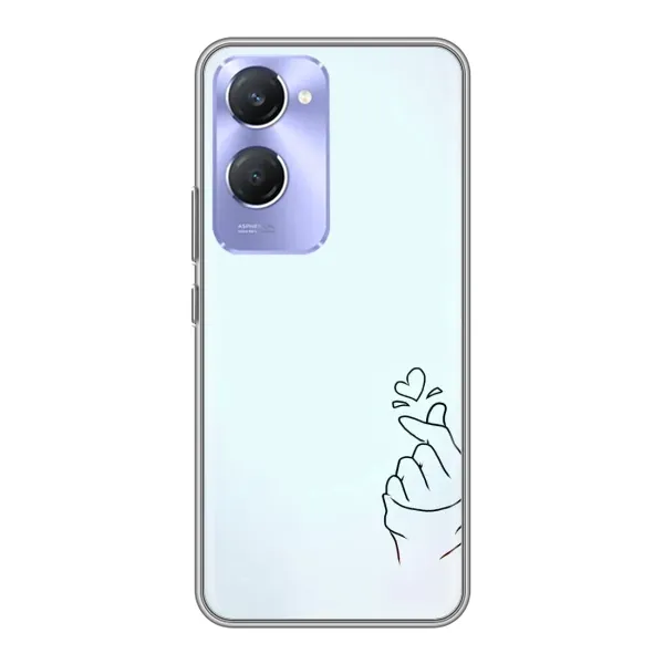 Чехол с рисунком «Сердце на голубом» для Vivo Y36c Чехол с рисунком «Сердце на голубом» для Vivo Y36c