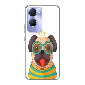 Бампер для Vivo Y36c з картинкою "Песики" (Собака Король)