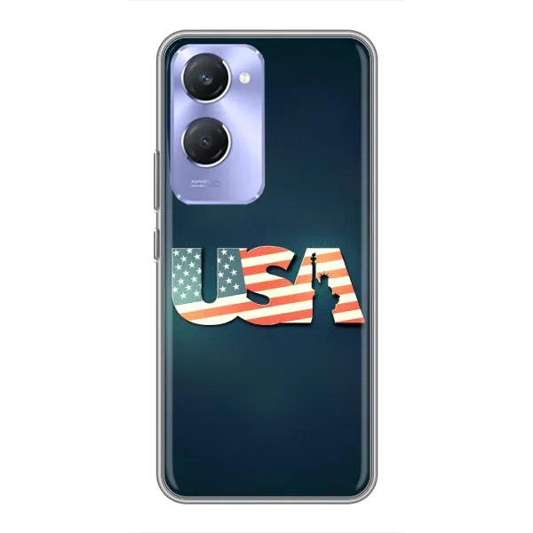 Чехол с рисунком «USA» для Vivo Y36c Чехол с рисунком «USA» для Vivo Y36c