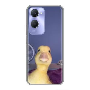 Бампер с принтом Мемы для Vivo Y36c (Утка)