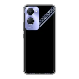 Силиконовый Чехол на Vivo Y36c (Воротник вышиванки)