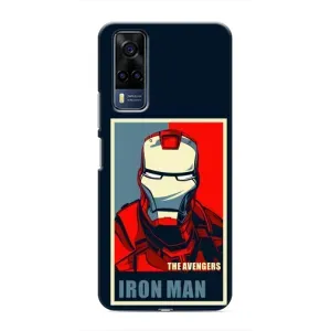 Чехол Супергерой Железный человек на Vivo Y51 (2020) (Art Iron man)