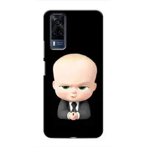 Мультяшный принт на Чехол для Виво У51 (2020) (Бос)
