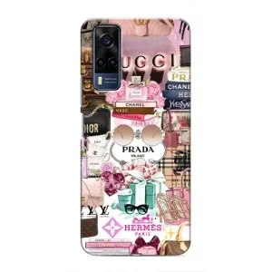 Чохол (Dior, Prada, YSL, Chanel) для Vivo Y51 (2020) (Брендb)