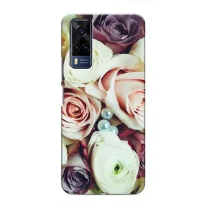 Чохли з принтом Троянд для Vivo Y51 (2020) (Букет Троянд)