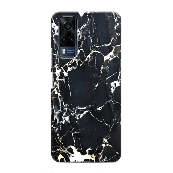 Чехол с рисунком «Чёрный мрамор» для Vivo Y51 (2020) Чехол с рисунком «Чёрный мрамор» для Vivo Y51 (2020)