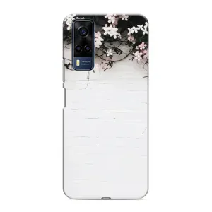 Чохли з тематикою "КВІТИ" на Vivo Y51 (2020) (Квіти на стіні)
