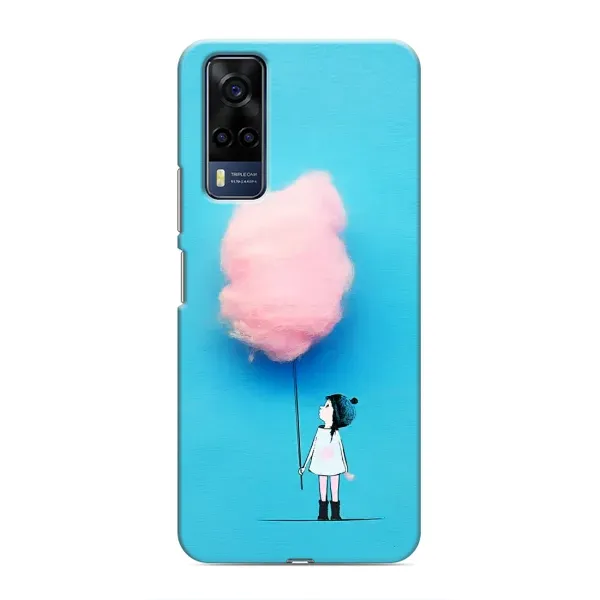 Чехол с рисунком «Девочка с тучкой» для Vivo Y51 (2020) Чехол с рисунком «Девочка с тучкой» для Vivo Y51 (2020)
