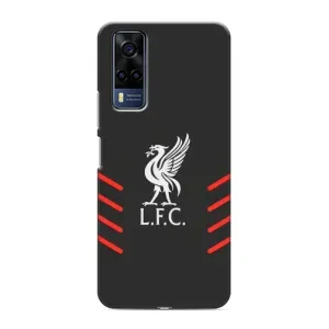 Силиконовые Чехлы принт Футбол на Vivo Y51 (2020) (Эмблема Liverpool)