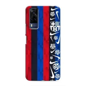 Чехол для Vivo Y51 (2020) (Барселона) (Фанат Барсы)