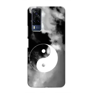 Чехлы с принтом Спортивная тематика для Vivo Y51 (2020) (Инь-Янь)