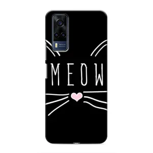 Бампер с изображением Котиков для Виво У51 (2020) (КОТИК MEOW)