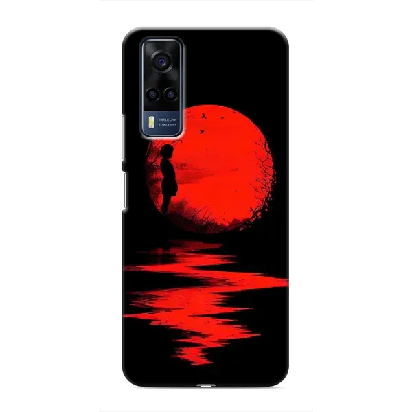 Чехол с рисунком «Красный Закат» для Vivo Y51 (2020) Чехол с рисунком «Красный Закат» для Vivo Y51 (2020)